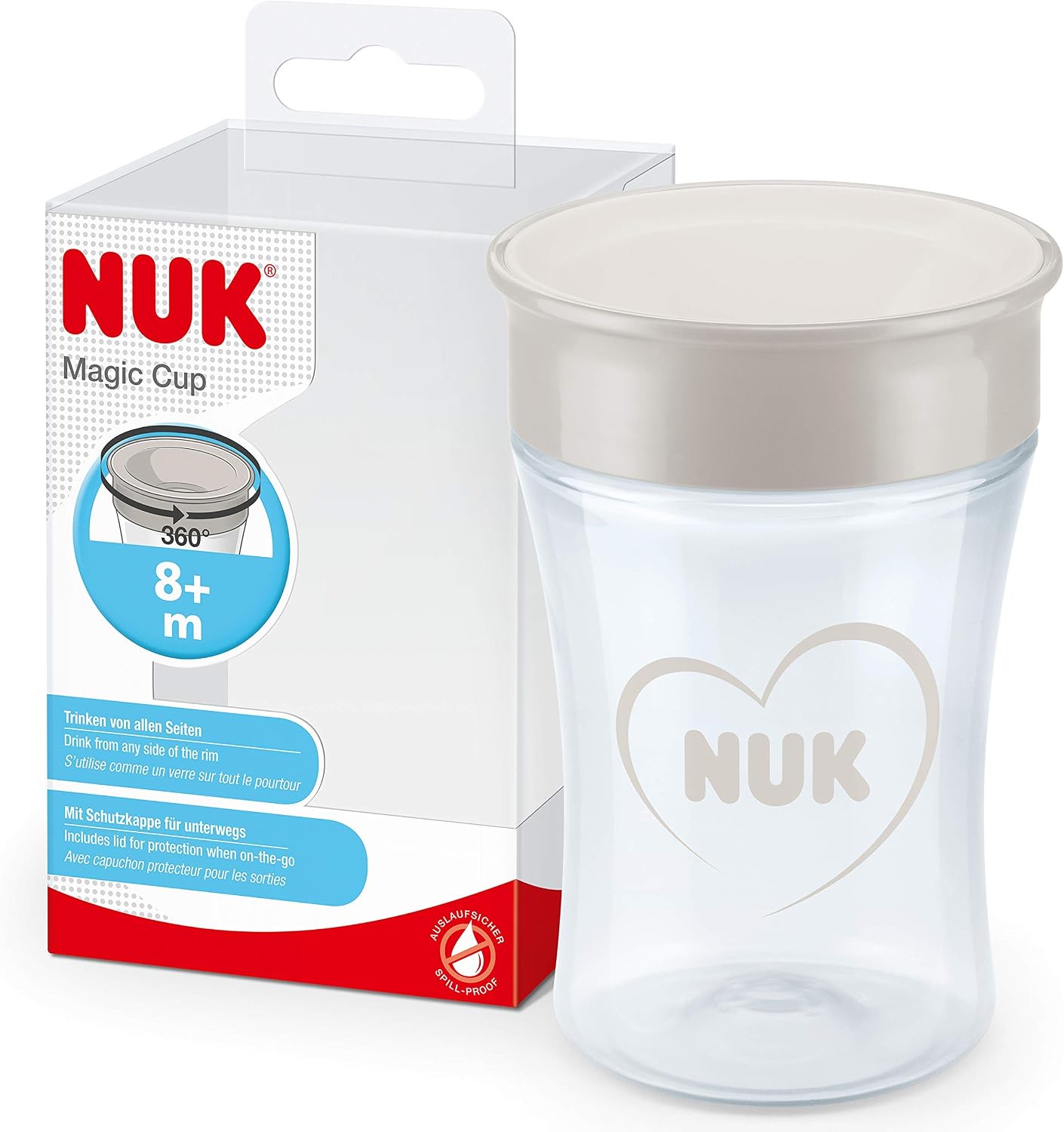 NUK Magic Cup Sippy Cup, Neutral