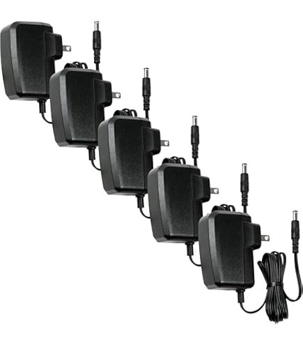 YACSEJAO - 1 Paio Di Cavi DC 5.5x2.1 Mm Con Portafusibile - Maschio E Femmina, 35cm, 20 AWG - Per Riparazioni Alimentatori 12V