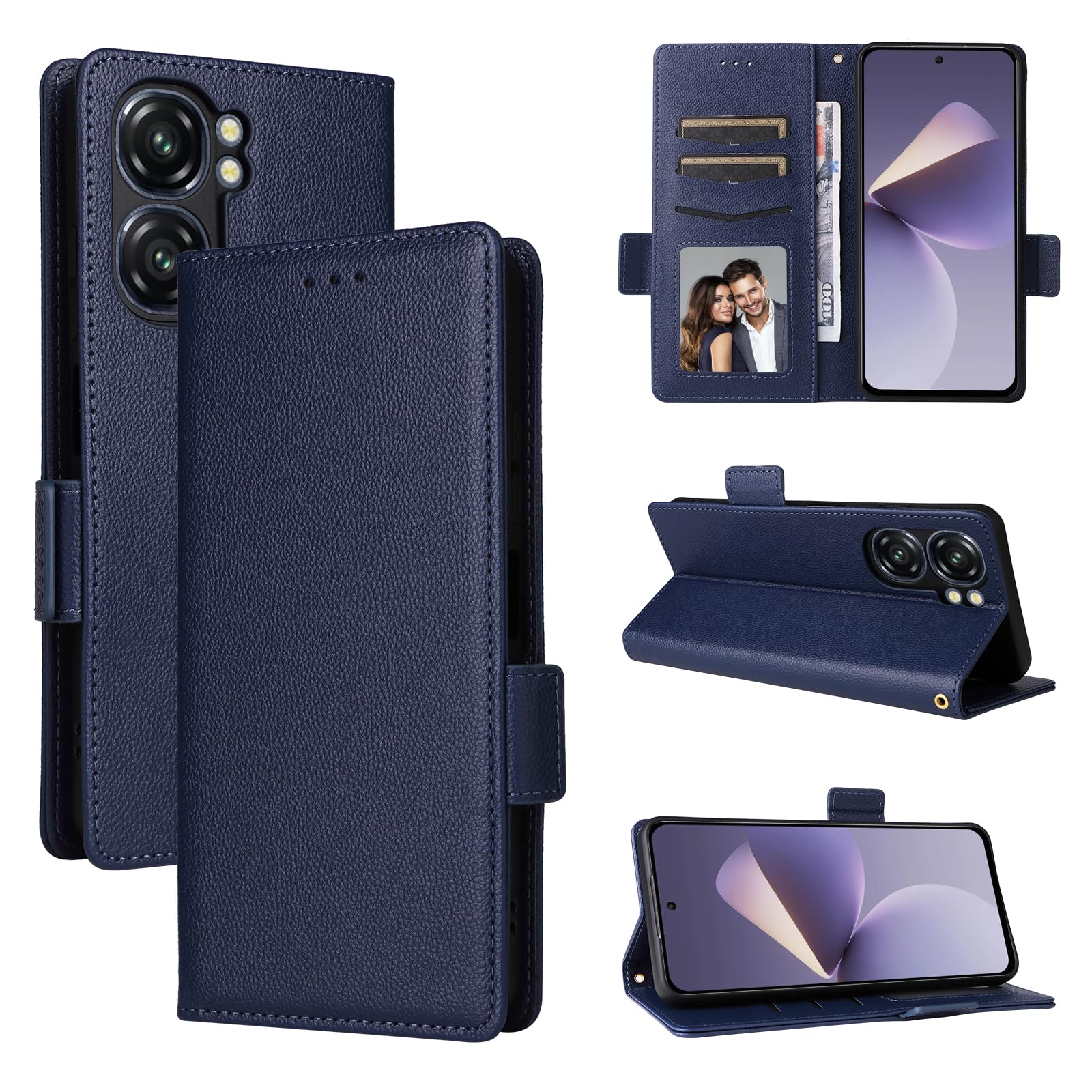 ShouBao Compatible with Oukitel C58 Wallet Case,PU