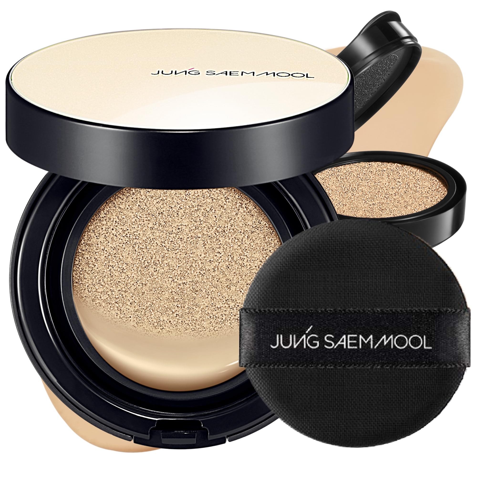 Photo 1 of [JUNGSAEMMOOL OFFICIAL] Essential Skin Nuder Cushion (07 Medium) | Refill Included | Natural Finish | SPF50 Broad Spectrum | Makeup Artist Brand