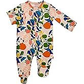 Magnetic Me Footie Pajamas Soft Modal Baby Sleepwear with Quick Magnetic Fastener | Boys and Girls Sleeper Preemie-24 Months