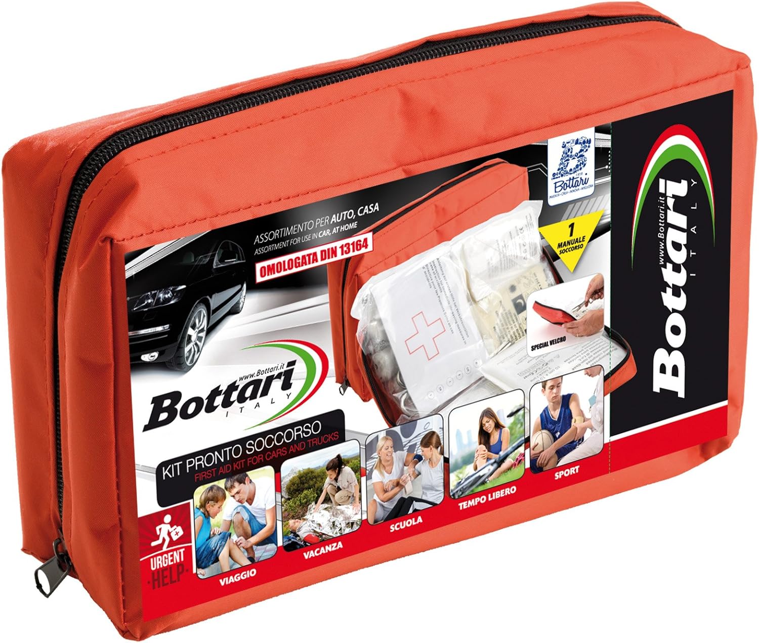 Bottari SpA 28039 First Aid Kit for Cars and Trucks