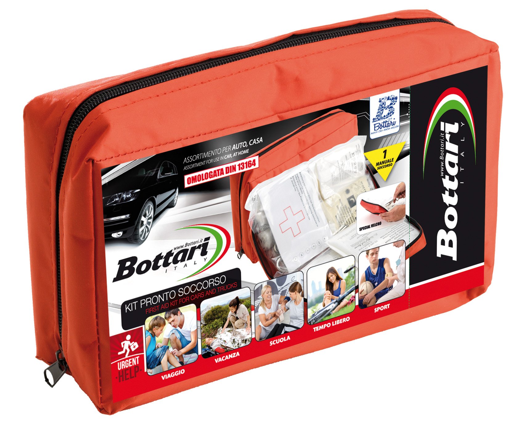 Bottari SpA 28039 First Aid Kit for Cars and Trucks