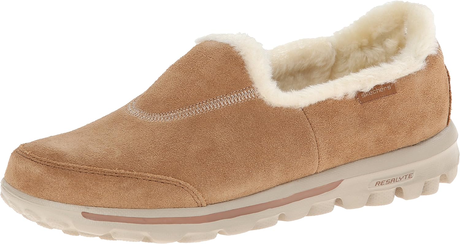 skechers go walk fuzzy