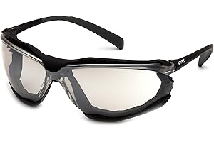 Pyramex Proximity Safety Glasses Eye Protection, Amber H2X Anti-Fog