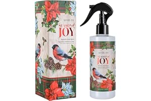 Romiie Zoi Christmas Linen & Room Air Freshener Spray Room Mist- Season of Joy - Infused with Winter Greenery Aroma- 250ml / 8.5 FL OZ.