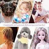 Hanyousheng Elastic Hair Bands 1000 Pieces Black White Mini 1.5cm Diameter view 3