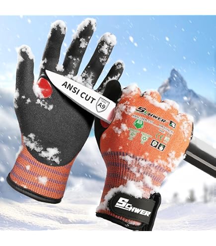 Amazon.com: Ansell Size 10 Golden Grab-It II Heavy Duty Cut Re