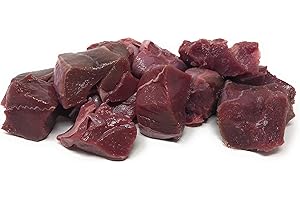 TENDERBISON Venison Stew Meat Boneless (1 Bag/ 80 oz.)