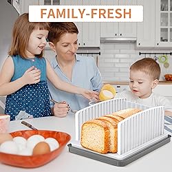 New Upgrade Bread Slicer for Homemade Bread, Bread