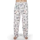 Collections Etc Unisex Snoopy Take Me to The Beach Lounge Pants Multi-Colored X-Large