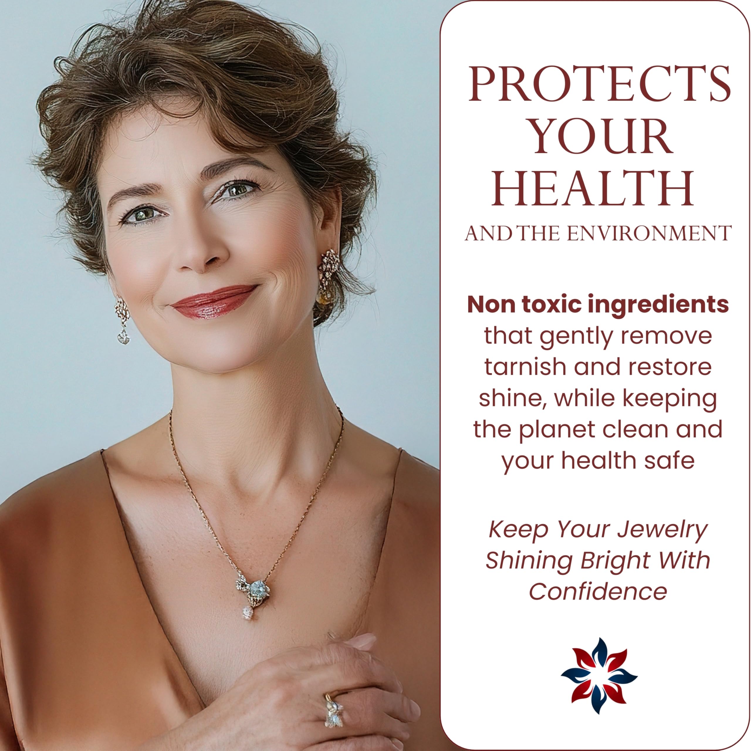 Pro Size Polishing Cloth Set of 2 Large Cleaning Cloths Pure Cotton Made in USA for Gold Silver and Platinum Jewelry Coins Watch, Silverware 11 x 14 inches each Tarnish Remover Keeps Jewelry Shining