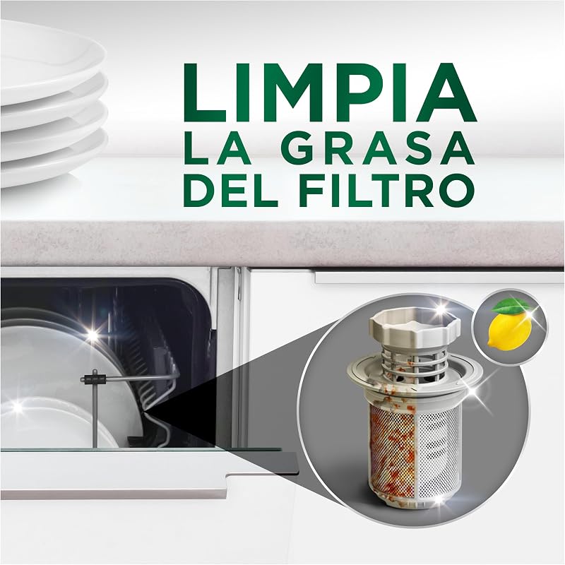 Fairy Platinum Lemon, All-in-One Dishwasher Cápsulas, 170 Cápsulas, Para as sobras mais difíceis, limpa até mesmo a gordura do filtro