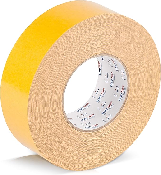 ECHOtape DCU032A White Double Sided Tape for Permanent Mounting and