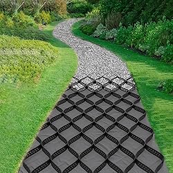 2" Thick Gravel Ground Grid 4ft x 40ft - Geo Grid
