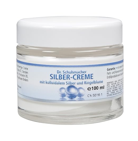 Dr. Schuhmacher Silber-Creme mit kolloidalem Silber und Ringelblume 100ml