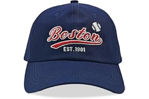 VEMINEI Cap Hat Classic Vintage Embroidered Hat Cap for Men Women Teenager Cap Adjustable