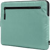 Incase Compact Laptop Sleeve with Flight Nylon - 13 inch Laptop Sleeve for MacBook Air - Faux Fur Lining, Lightweight, Durable, Weather Resistant, Slip Pocket for Accessories - Desert Green