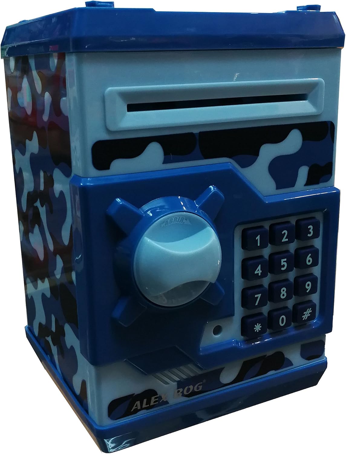 Hucha Caja fuerte Navy azul: Amazon.es: Juguetes y juegos