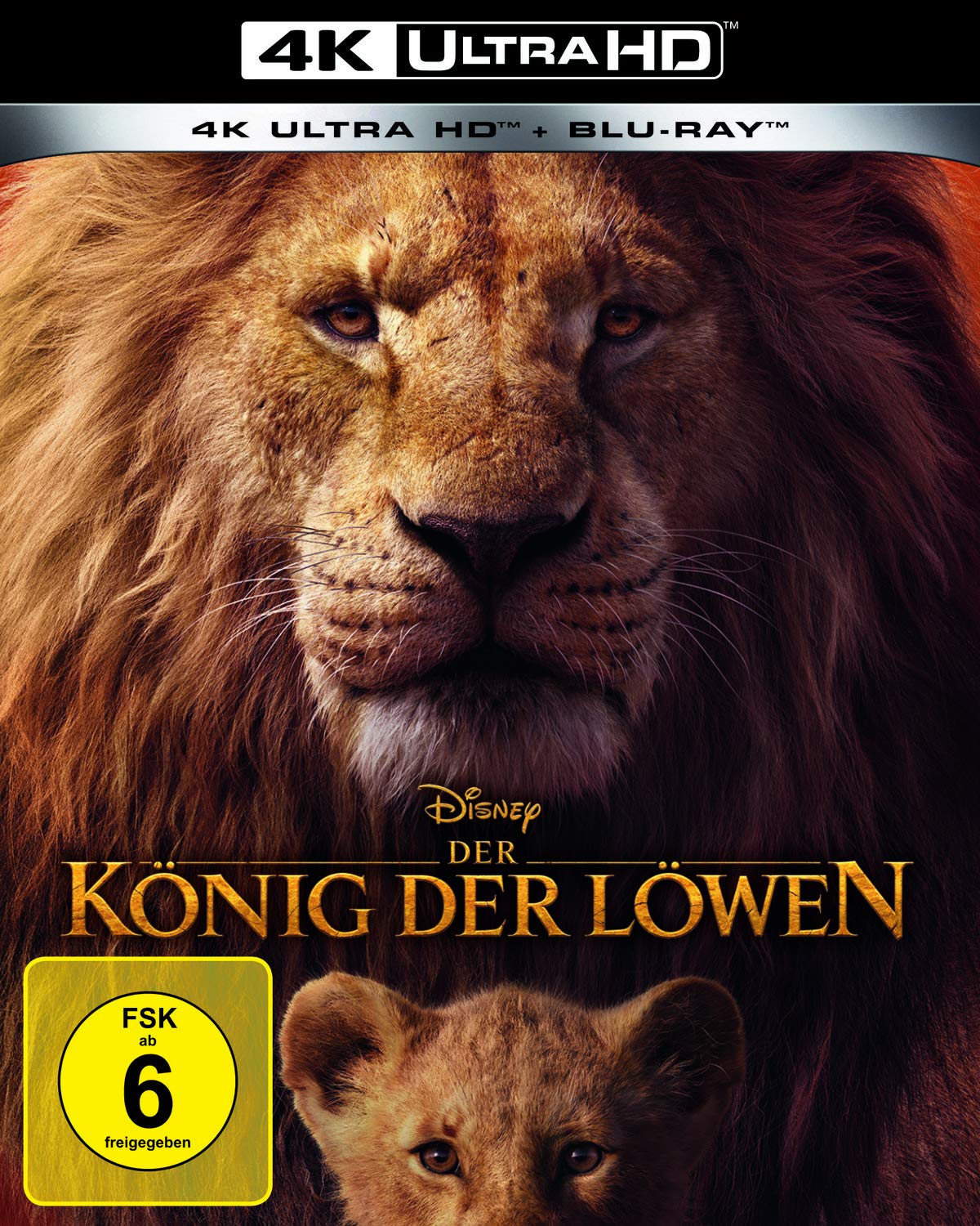 Der König der Löwen (2019) 4K,1 UHD-Blu-ray: USA