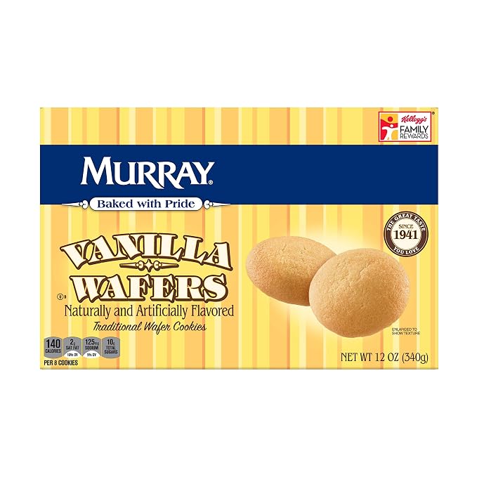 Murray Cookies Vanilla Wafers 12 Ounce Box Amazon Com Grocery Gourmet Food