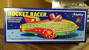 rocket racer wind up toy