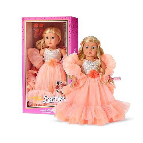 American Girl, Barbie, 18-inch Doll, Peaches ’n Cream Collector Doll with Blonde Hair, for Ages 8+