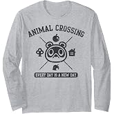 Animal Crossing Everyday Is A New Day Logo Graphic Long Sleeve T-Shirt