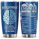 Jevuta Engineer Gifts, Mechanical Aerospace Engineering Gifts, Retirement Present For Engineer Tumbler 20oz