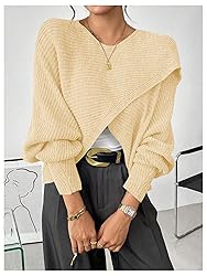 Verdusa Women's Lightweight Asymmetrical Wrap