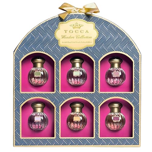 Tocca Eau de Parfum Miniature Set Florence, Cleopatra, Stella, Giulietta, Lucia, Collette, 6 x 5 ml