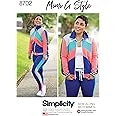 Simplicity Women's Jacket and Sportswear Leggings Sewing Patterns by Mimi G Style, Sizes 6-14
