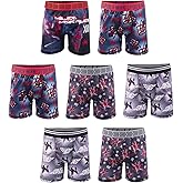 Spiderman boys Boxer Brief Multipacks With Multiple Print Choices Available in Sizes 4, 6, 8, 10, and 12