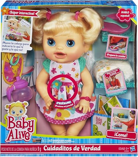 baby alive cuidaditos