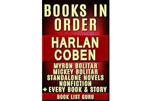 Harlan Coben Books in Order: Myron Bolitar series, Mickey Bolitar series, all short stories, standalone novels, and nonfictio