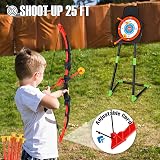 OWNONE 1 Bow and Arrow Set for Kids LED Lights Suction Cup Arrows view 6