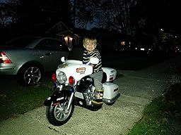 national products 12v police motorcycle