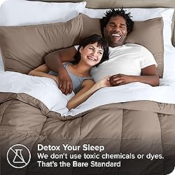 Bare Home Bed-in-A-Bag 5 Piece Comforter & Sheet