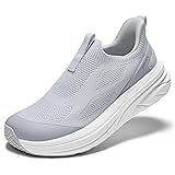 AIRHAS Womens Wide Toe Box Walking Shoes Slip On