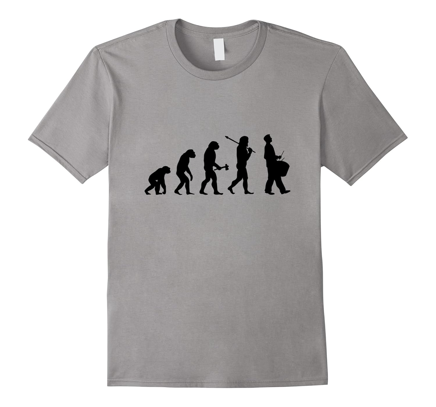 Side Snare Drum Drummer Evolution Funny Brass Band T-Shirt-Rose