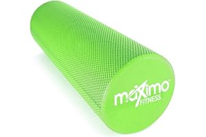 Maximo Fitness Foam Roller - High Density Exercise Roller for Trigger Point Self Massage, Muscle and Back Roller for Fitness, Physical Therapy, Yoga and Pilates, Gym Equipment