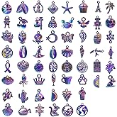 stino 100 G Mixed Style Metal Charms for Jewelry Making, Bulk Silver & Gold Plated, for Bracelet, Necklace, Earrings DIY Crafts