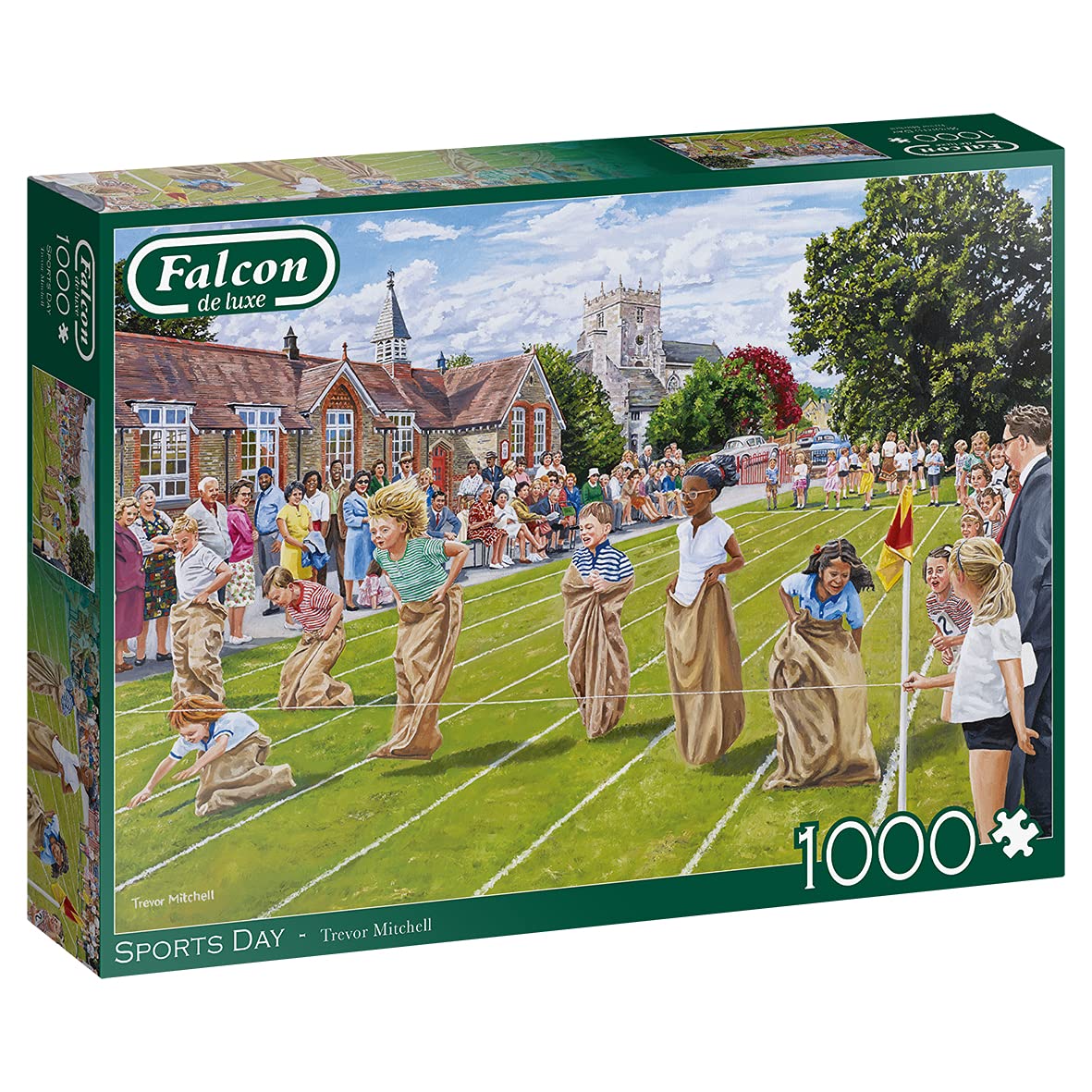 Jumbo, Falcon de luxe - Sports Day, Jigsaw Puzzles for Adults, 1,000 piece