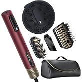 Conair DigitalAire Styling System, 4-in-1 Drying &amp; Styling, 1600W | All-in-one diffuser hair dryer, hair straightener, detangling attachment, and volumizing brush with heat up to 255&deg;F