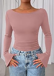 PRETTYGARDEN Women's Long Sleeve Shirts 2025 Fall