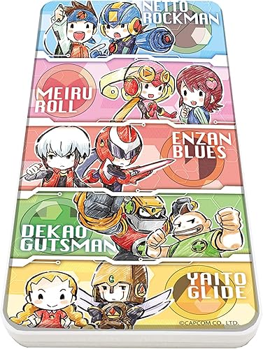 Amazon ロックマン エグゼ 01 集合デザイン グラフアート キャラチャージn アニメ 萌えグッズ 通販