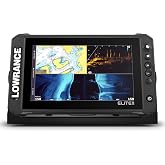 Lowrance Elite FS Fish Finder/Chartplotter, 7-12 Inch, C-MAP Charts | 7, 9, 10 or 12-inch display; transducer options; Preloaded C-MAP DISCOVER OnBoard Charts; networking; ActiveTarget 2 XL ready