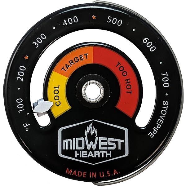 Amazon.com: Vermont Castings Magnetic Wood Stove Thermometer : Home u0026  Kitchen