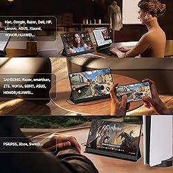 memzuoix 15.6" Portable Monitor 1080P FHD IPS