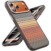 Maledan for iPhone 17 Pro Max Case Carbon Fiber & Shockproof TPU Compatible with MagSafe, Magnetic Thin & Light Case iPhone 17 ProMax with Caseless Feel, Real 1500D Aramid Fiber Woven [Not Printed]